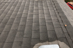 Incorrectly installed roof vent flashing