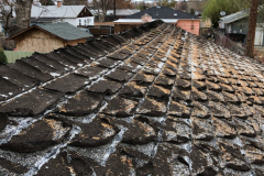 “Slightly” weathered roof shingles