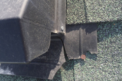 Cracked roof vent flashing